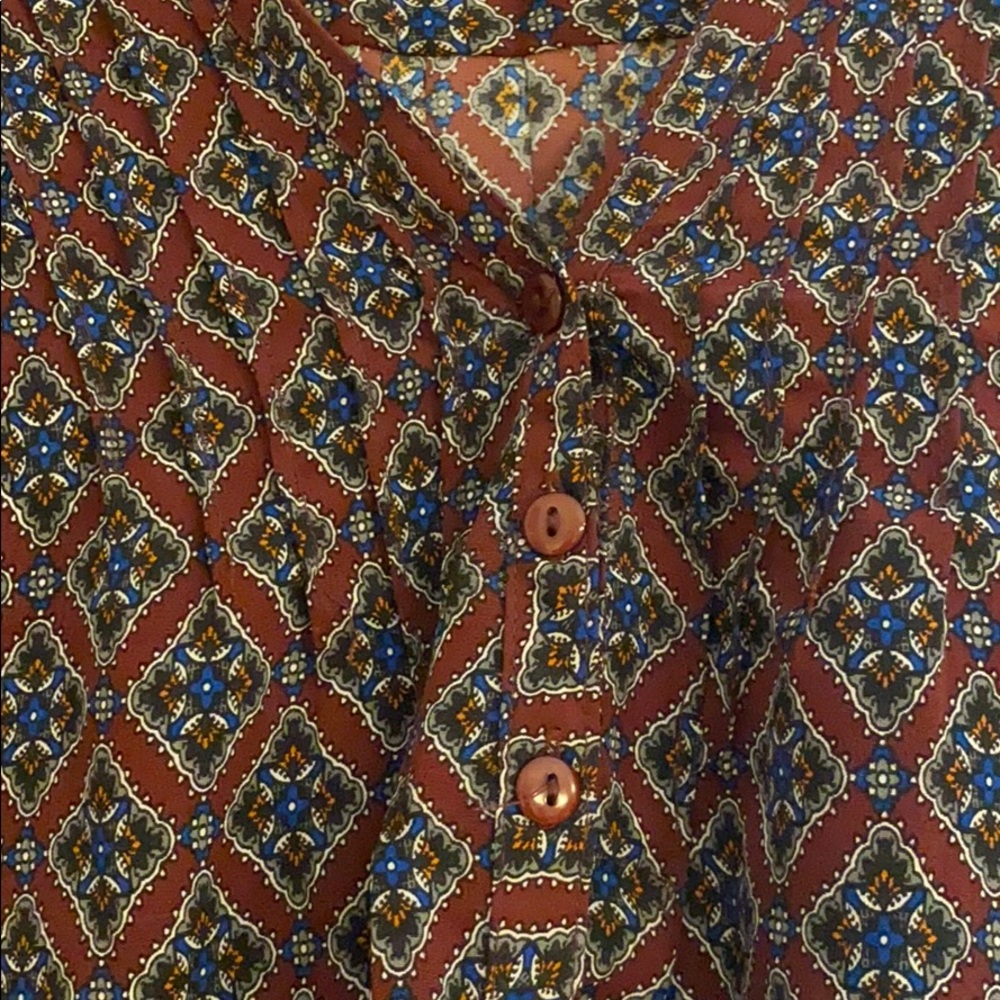 Abstract Print Dress - Picture 3 of 3